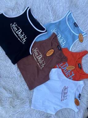 Von Dutch 1X  Crop Tank Lot